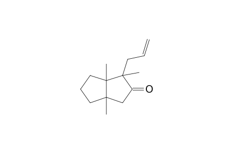 (1RS,2RS,5RS)-1,2,5-Trimethyl-2-(2-propenyl)bicyclo[3.3.0]octan-3-one