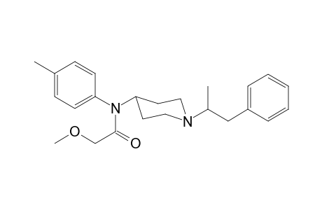 2-Methoxy-N-4-methylphenyl-N-[1-(1-phenylpropan-2-yl)piperidin-4-yl]acetamide