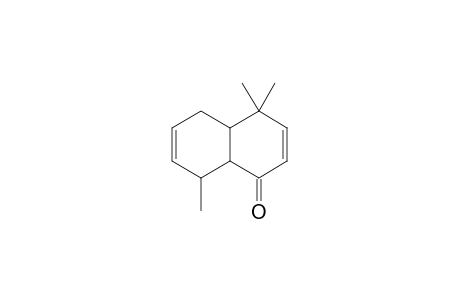 4,4,8-Trimethyl-4a.beta.,5,8,8a.beta.-tetrahydro-1(4H)-naphthalenone