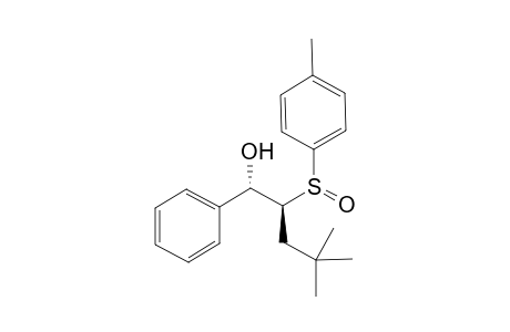 anti-(Ss,1S,2S)-4,4-dimethyl-2-(p-tolylsulfinyl)-1-hexanol