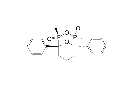 3,9-Dioxa-2,4-diphosphabicyclo[3.3.1]nonane, 2,4-dimethyl-1,5-diphenyl-, 2,4-dioxide, (1.alpha.,2.alpha.,4.beta.,5.alpha.)-