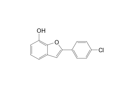 2-(4-Chlorophenyl)-7-Hydroxybenzo[b]furan