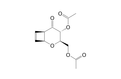 acetic acid [(1R,3R,4R,6S)-4-(acetoxymethyl)-2-keto-5-oxabicyclo[4.2.0]oct-7-en-3-yl] ester