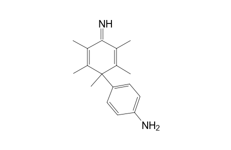 4-(4-Aminophenyl)-2,3,4,5,6-pentamethylcyclohexa-2,5-dienimine
