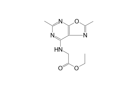 ethyl [(2,5-dimethyl[1,3]oxazolo[5,4-d]pyrimidin-7-yl)amino]acetate