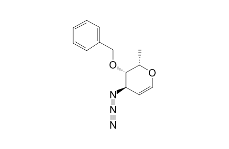 1,5-ANHYDRO-3-AZIDO-4-O-BENZYL-2,3,6-TRIDEOXY-L-XYLO-HEX-1-ENITOL