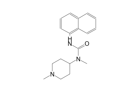 N-methyl-N-(1-methyl-4-piperidinyl)-N'-(1-naphthyl)urea