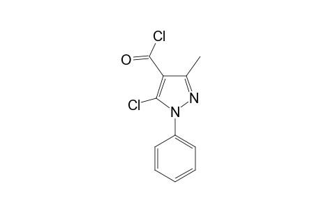 5-CHLORO-3-METHYL-1-PHENYL-1H-PYRAZOLE-4-CARBONYL-CHLORIDE