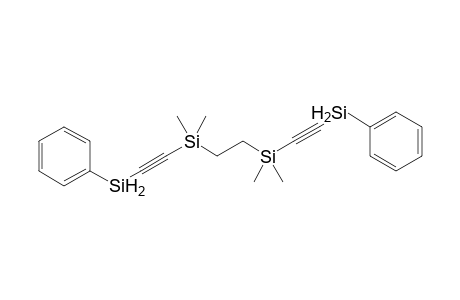 1,2-Bis(((phenylsilyl)ethynyl)dimethylsilyl)ethane