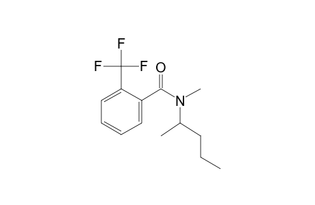 Benzamide, 2-trifluoromethyl-N-(2-pentyl)-N-methyl-