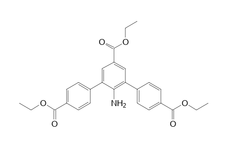 2'-Amino-[1,1';3',1"]terphenyl-4,5',4"-tricarboxylic acid Triethyl Ester