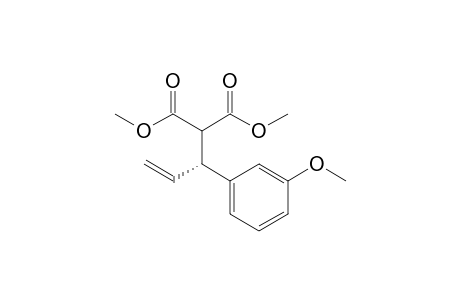 Dimethyl (R)-2-[1-(3-methoxyphenyl)allyl]malonate