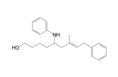 (E)-7-Methyl-9-phenyl-5-(phenylamino)non-7-en-1-ol