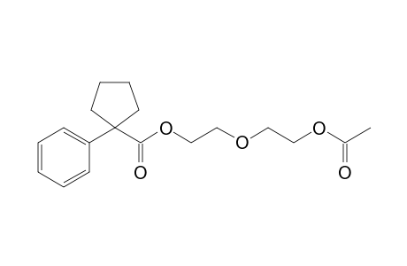 1-Phenylcyclopentanecarboxylicacid 2-(2-hydroxy-1-oxyethyl)ethylester AC