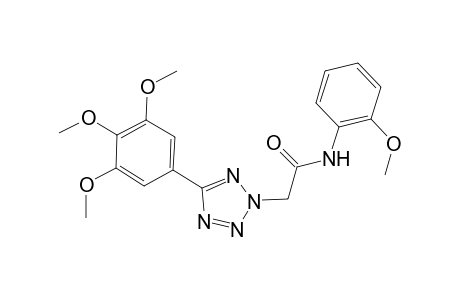 Acetamide, N-(2-methoxyphenyl)-2-[5-(3,4,5-trimethoxyphenyl)tetrazol-2-yl]-