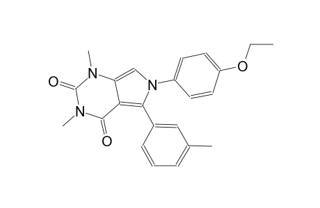 6-(4-ethoxyphenyl)-1,3-dimethyl-5-(3-methylphenyl)-1H-pyrrolo[3,4-d]pyrimidine-2,4(3H,6H)-dione