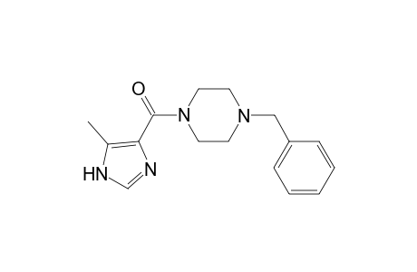 1-Benzyl-4-[5'-methyl-4-(imidazolylcarbonyl)]piperazine