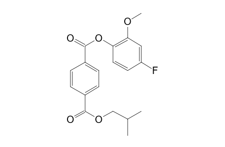 Terephthalic acid, 4-fluoro-2-methoxyphenyl isobutyl ester