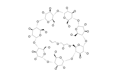 6-(I)-O-(3-ALLYLOXY-2-HYDROXYPROPYL)-CYCLOMALTOHEPTAOSE