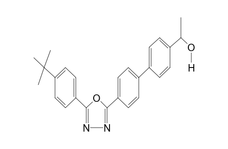 1-[4-[4-[5-(4-tert-butylphenyl)-1,3,4-oxadiazol-2-yl]phenyl]phenyl]ethanol