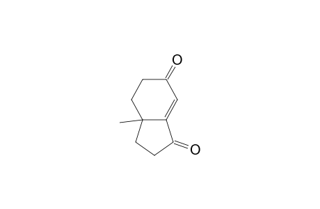 1H-Indene-1,6(2H)-dione, 3,3a,4,5-tetrahydro-3a-methyl-