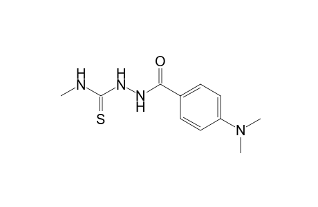 1-[p-(dimethylamino)benzoyl]-4-methyl-3-thiosemicarbazide