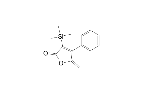 5-Methylene-4-phenyl-3-trimethylsilyl-2-furanone