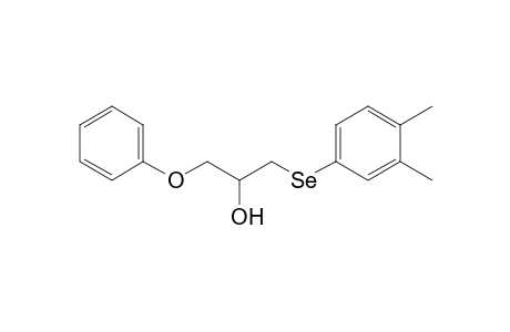 3-Phenoxy-1-[(3',4'-dimethylphenyl)seleno]-2-propanol