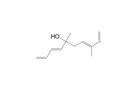 1,3,7,9-Decatetraen-5-ol, 5,8-dimethyl-, (E,E)-