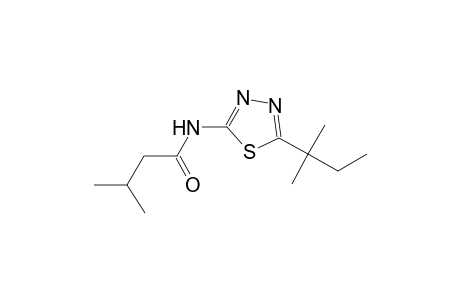 3-methyl-N-(5-tert-pentyl-1,3,4-thiadiazol-2-yl)butanamide