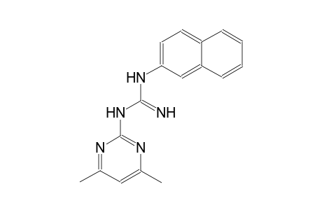 N-(4,6-dimethyl-2-pyrimidinyl)-N'-(2-naphthyl)guanidine