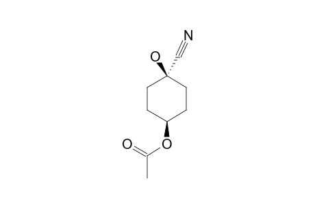 CIS-4-ACETYLOXYCYCLOHEXANONE-CYANOHYDRIN