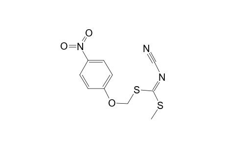 Methyl (4-nitrophenoxy)methyl cyanodithioimidocarbonate