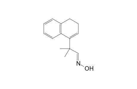 (1E)-2-(3,4-dihydronaphthalen-1-yl)-2-methyl-propanal oxime