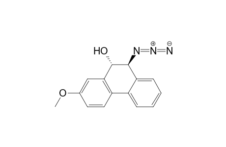 trans-10-azido-9,10-dihydro-7-methoxy-9-phenanthrol
