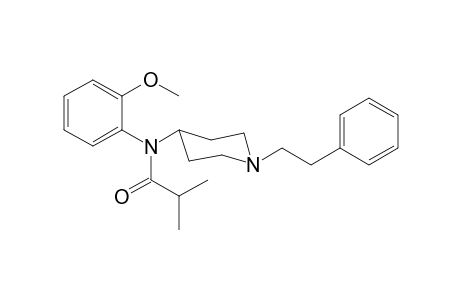 N-(2-Methoxyphenyl)-2-methyl-N-(1-(2-phenylethyl)piperidin-4-yl)propanamide