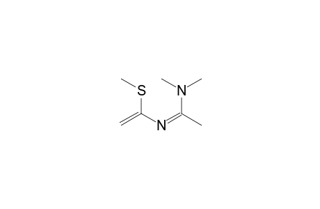3-Aza-4-(dimethylamino)-2-(methylthio)-1,3-pentadiene