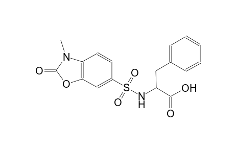 phenylalanine, N-[(2,3-dihydro-3-methyl-2-oxo-6-benzoxazolyl)sulfonyl]-