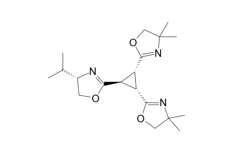 (4'S,2S*,3R*)-1-[4-Isopropyl-2-oxazolin-2-yl)-trans-2,3-bis(4,4,dimethyl-2-oxazolin-2-yl)cyclopropane