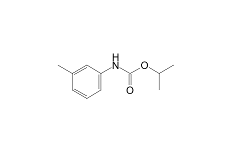 m-methylcarbanilic acid, isopropyl ester