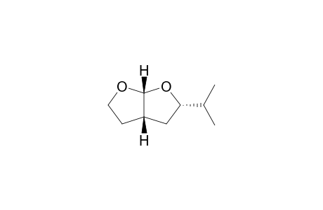 Furo[2,3-b]furan, hexahydro-2-(1-methylethyl)-, (2.alpha.,3a.beta.,6a.beta.)-