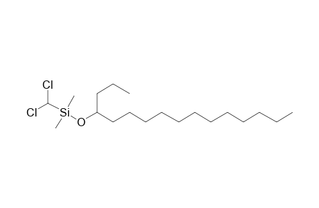 (Dichloromethyl)(dimethyl)[(1-propyltridecyl)oxy]silane