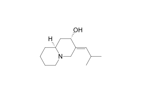 (2S*,9aS*)-2-Hydroxy-3(E)-isobutylideneoctahydroquinolizine