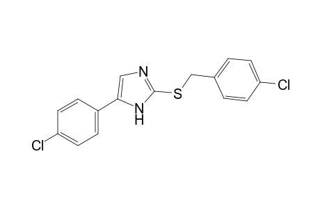 2-[(p-chlorobenzyl)thio]-5-(p-chlorophenyl)imidazole