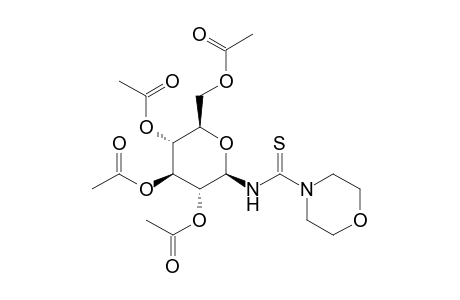 1-Deoxy-1-morpholinocarbothioamido-.beta.-d-glucopyranose 2,3,4,6-tetraacetate