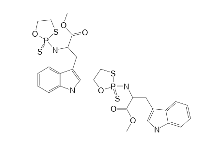 N-(2-THIONO-1,3,2-OXATHIAPHOSPHOLANYL)-TRYPTOPHAN-METHYLESTER