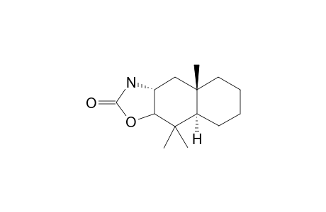 1,1,4A-TRIMETHYL-TRANS-DECALIN-OXAZOLIDIN-2'-ONE