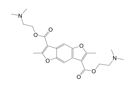 bis(2-(dimethylamino)ethyl) 2,6-dimethylbenzo[1,2-b:4,5-b']difuran-3,7-dicarboxylate