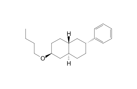 Naphthalene, 2-butoxydecahydro-6-phenyl-, (2.alpha.,4a.alpha.,6.beta.,8a.beta.)-