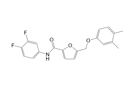 N-(3,4-difluorophenyl)-5-[(3,4-dimethylphenoxy)methyl]-2-furamide